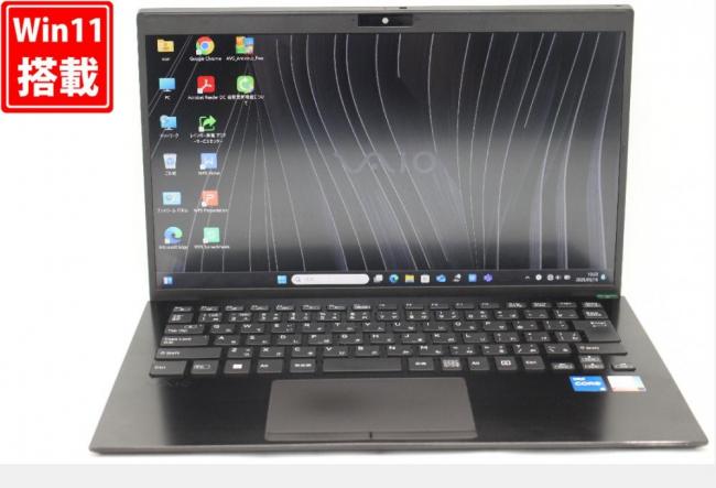 中古良品 フルHD 14型 SONY VAIO VJPK Windows11 10コア 第12世代 i5-1235u 16GB NVMe 256GB-SSD カメラ 無線Wi-Fi6 Office付 中古パソコン 管:1713r