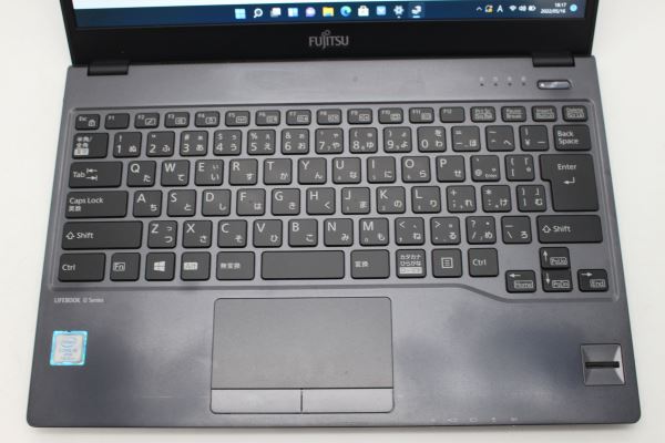  良品 フルHD 13.3型 Fujitsu LifeBook U937P Windows11 七世代 i5-7300U 4GB 128GB-SSD カメラ 無線 Office付 中古パソコンWin11 税無