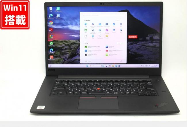 ゲーミングPC  中古良品 フルHD 15.6型 Lenovo ThinkPad P1 Gen3 Windows11 第10世代 i7-10850H 64GB NVMe 1TB-SSD NVIDIA Quadro T2000 with Max-Q Design カメラ 無線Wi-Fi6 Office