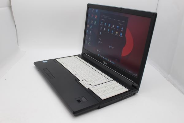 送料無料 即日発送 中古 15.6インチ Fujitsu LifeBook A577P Windows11 高性能 七世代Core i3-7100U 8GB 500GB 無線 Office付【ノートパソコン 中古パソコン 中古PC】