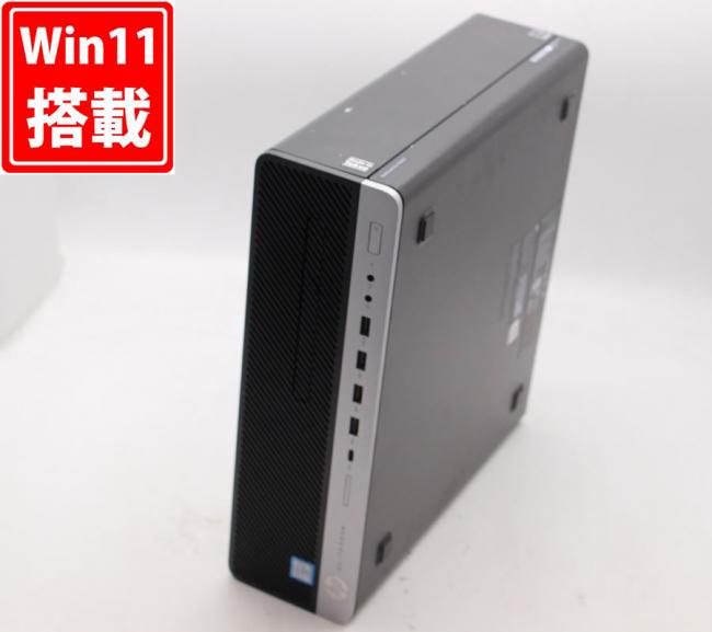 送料無料 即日発送 訳有 HP EliteDesk 800 G4 SFF Windows11 高性能 八世代Core i5-8500 16GB 爆速NVMe式512GB-SSD Office付【デスクトップ 中古パソコン 中古PC】