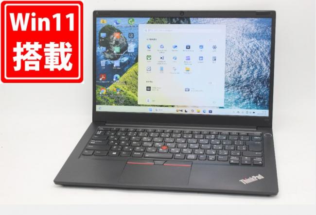 中古 フルHD 14型 Lenovo ThinkPad E14 Gen2 Windows11 第11世代 i5-1135g7 8GB NVMe 256GB-SSD カメラ 無線Wi-Fi6 Office付 中古パソコン 管:1521m