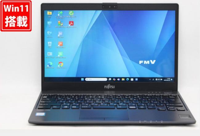 中古良品 フルHD タッチ 13.3型 Fujitsu LIFEBOOK U938S Windows11 八世代 i5-8350u 8GB 128GB-SSD カメラ 無線 Office付 中古パソコン 管:0917r