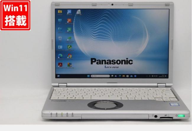 良品 フルHD 12.1型 Panasonic Let's note CF-SZ6 Windows11 七世代 i7-7600u 16GB 512GB-SSD カメラ LTE 無線 Office付 中古パソコン 管:1025r