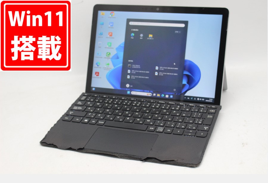 中古良品 フルHD タッチ 10型 Microsoft Surface GO2 1927 Windows11 CoreM3-8100Y 8GB NVMe 128GB-SSD カメラ LTE 無線Wi-Fi6 Office付 中古パソコン 管:1519m