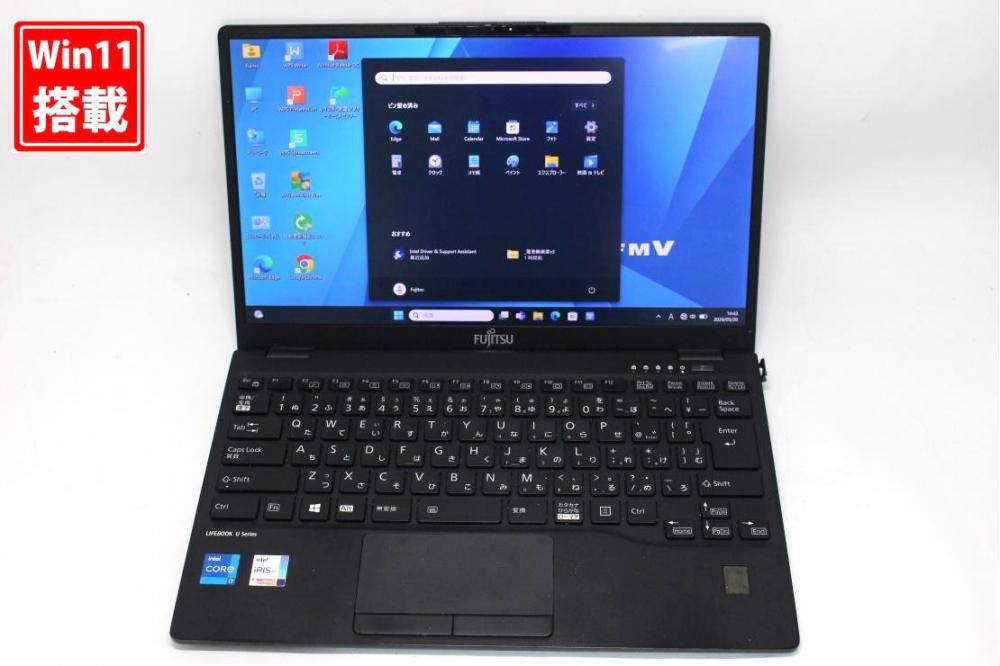 中古 フルHD タッチ 13.3型 Fujitsu LIFEBOOK U9311F Windows11 第11世代 i7-1185G7 16GB NVMe 512GB-SSD カメラ 無線Wi-Fi6 Office付き 中古パソコン 管:1423s
