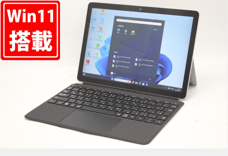 良品 フルHD タッチ 10型 Microsoft Surface GO2 1927 Windows11 CoreM3-8100Y 8GB NVMe 128GB-SSD カメラ LTE 無線Wi-Fi6 Office付 中古パソコン 管:1620m