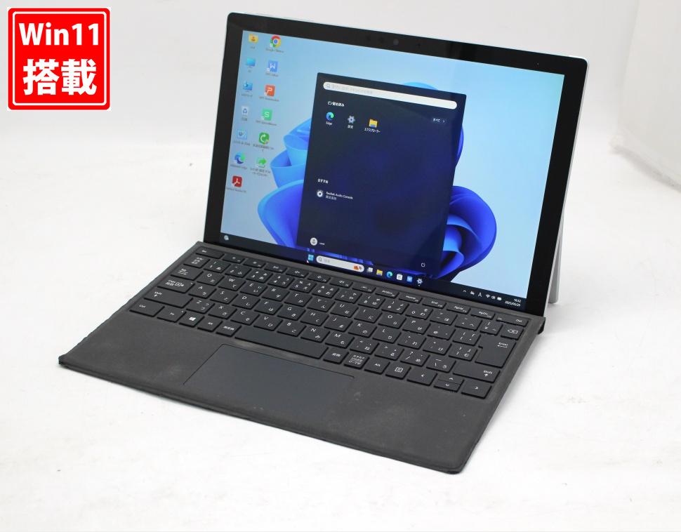 良品 2K対応 タッチ 12.3型 Microsoft Surface Pro5(Model.1796) Windows11 七世代 i5-7300U 8GB NVMe 256GB-SSD カメラ 無線 Office付 中古パソコン 管:1631s