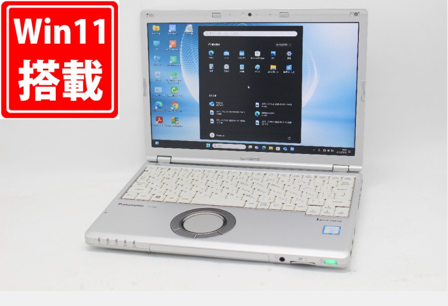 中古 フルHD 12型 Panasonic Let's note CF-SZ6Z16VS Windows11 七世代 i7-7600U 16GB 512GB-SSD カメラ LTE 無線 Office付 中古パソコン 管:1826m