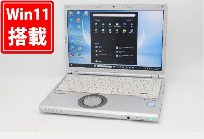 中古 フルHD 12型 Panasonic Let's note CF-SZ6Z16VS Windows11 七世代 i7-7600U 16GB 512GB-SSD カメラ LTE 無線 Office付 中古パソコン 管:1826m