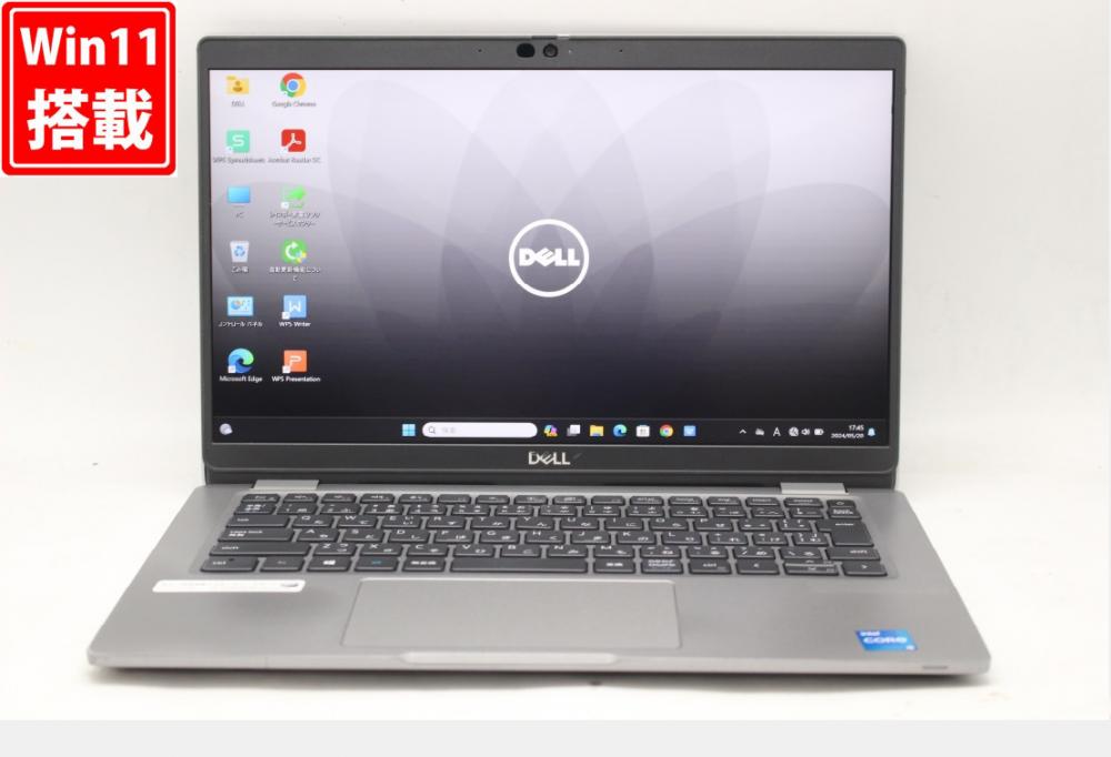 レインボー家電 / 中古 フルHD 13.3型 DELL Latitude 5320 Windows11 11世代 i5-1145G7 16GB  NVMe 256GB-SSD カメラ 無線 Office付 中古パソコン 管:1758w