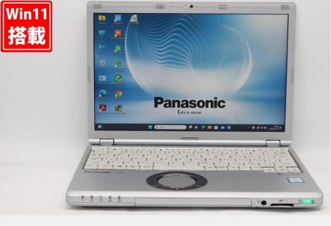 中古良品 フルHD 12.1型 Panasonic Let's note CF-SZ6 Windows11 七世代 i7-7600u 16GB 512GB-SSD カメラ LTE 無線 Office付 中古パソコン 管:1845r