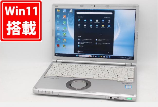 中古 フルHD 12型 Panasonic Let's note CF-SZ6Z16VS Windows11 七世代 i7-7600U 16GB 512GB-SSD カメラ LTE 無線 Office付 中古パソコン 管:0928m
