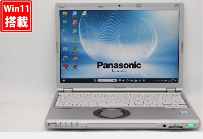 中古良品 フルHD 12.1型 Panasonic Let's note CF-SZ6 Windows11 七世代 i7-7600u 16GB 512GB-SSD カメラ LTE 無線 Office付 中古パソコン 管:1042r