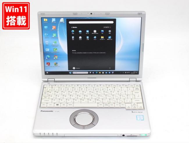 良品 フルHD 12型 Panasonic Let's note CF-SZ6Z16VS Windows11 七世代 i7-7600u 16GB 512GB-SSD カメラ 無線 Office付 中古パソコン 管:1140s