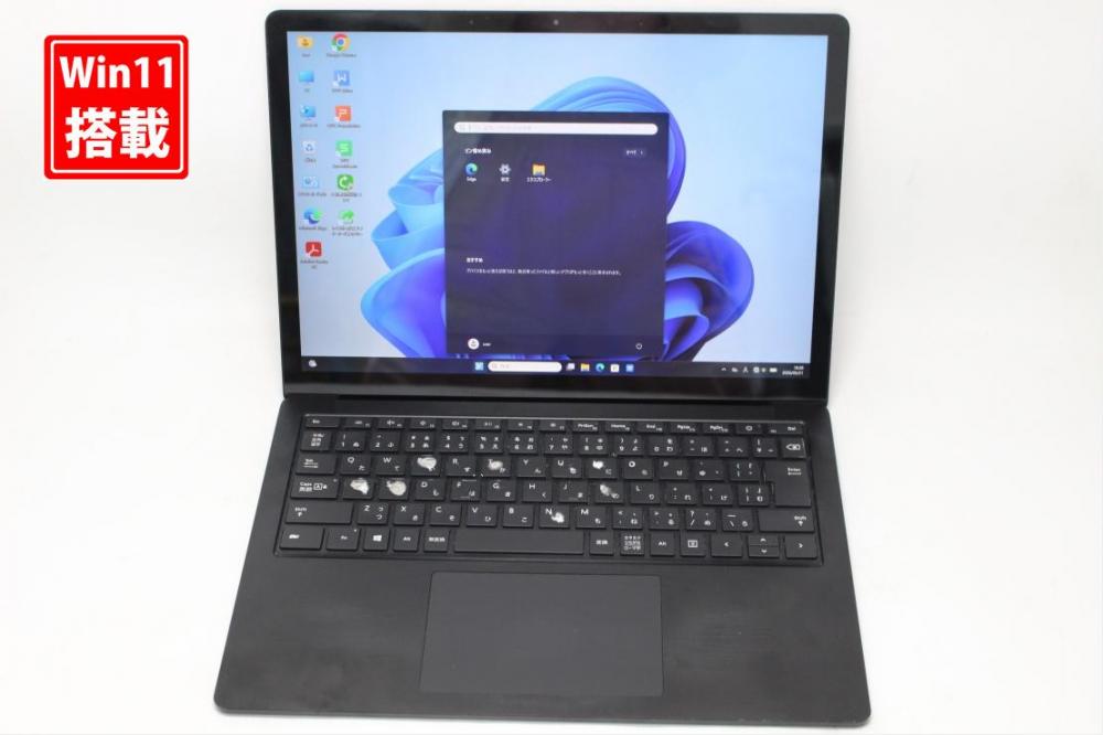 中古 2K液晶 タッチ 15型 Microsoft Surface Laptop 3 Windows11 第10世代 i7-1065G7 16GB NVMe 256GB-SSD カメラ 無線Wi-Fi6 Office付き 中古パソコン 管:1810s