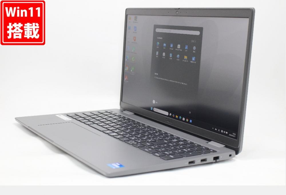 充放電回数22回 中古美品 フルHD 15.6型 DELL Latitude 3540 Windows11 10コア 第13世代 i7-1355u 16GB NVMe 512GB-SSD カメラ 無線Wi-Fi6 Office付き 中古パソコン 管:0975r