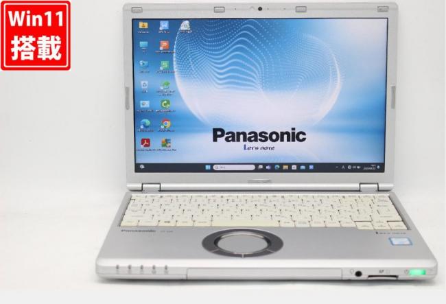 中古良品 フルHD 12.1型 Panasonic Let's note CF-SZ6 Windows11 七世代 i7-7600u 16GB 512GB-SSD カメラ LTE 無線 Office付 中古パソコン 管:0936r