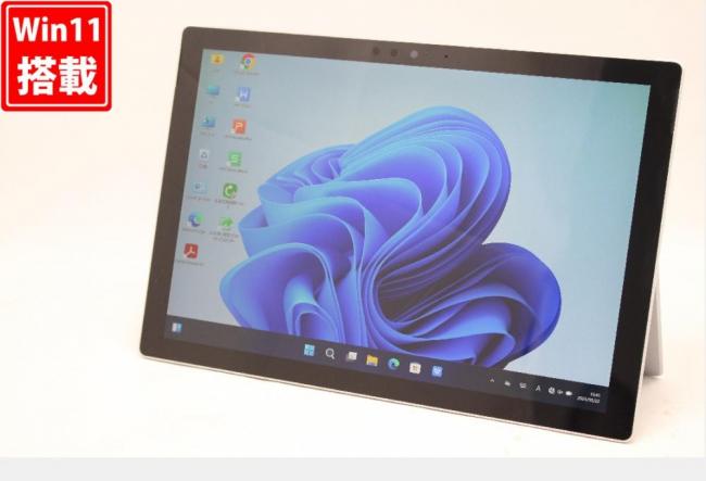 良品 2K対応 12.3型 タブレット Microsoft Surface Pro6 Windows11 八世代 i5-8350u 8GB NVMe 128GB-SSD カメラ 無線 Office付 中古パソコン 管:1056r