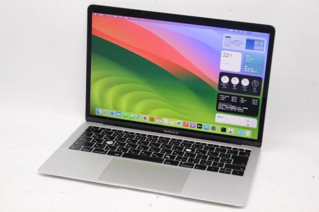 中古良品 2K対応 13.3型 Apple MacBook Air A1932 (2019年) macOS 14 sonoma(正規Win11追加可) 八世代 i5-8210Y 16GB NVMe 128GB-SSD カメラ 無線 中古パソコン 管:1301h