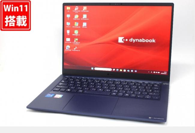 良品 フルHD対応WUXGA 14型 TOSHIBA Dynabook RJ74KU Windows11 12コア 第12世代 i7-1260p 16GB NVMe 512GB-SSD カメラ 無線Wi-Fi6 Office付き 中古パソコン 管:1411w