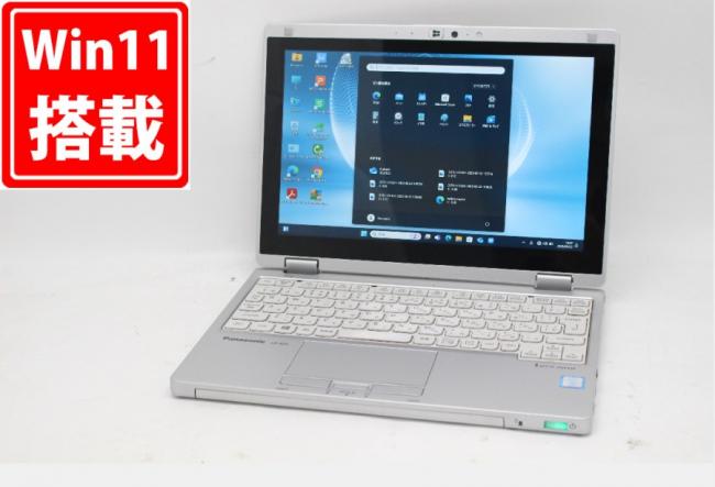 中古良品 フルHD タッチ 10.1型 Panasonic CF-RZ6R Windows11 七世代 i5-7Y57 8GB 256GB-SSD カメラ LTE 無線 Office付 中古パソコン 管:1633m