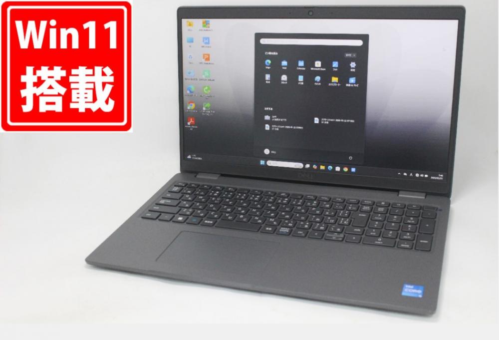 中古美品 フルHD 15.6型 DELL Latitude 3540 Windows11 10コア 第13世代 i5-1335U 16GB NVMe 512GB-SSD カメラ 無線Wi-Fi6 Office付き 中古パソコン 管:1657m