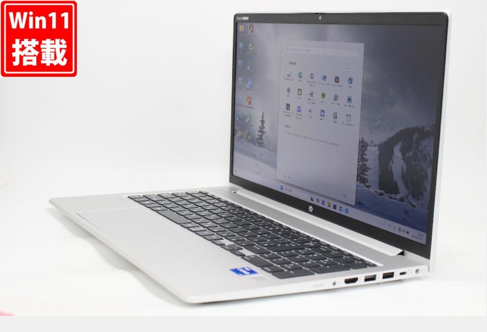 充放電回数7回 美品 フルHD 15.6型 HP ProBook 450 G9 Windows11 10コア 第12世代 i7-1255u 32GB NVMe 512GB-SSD カメラ 無線Wi-Fi6 Office付き 中古パソコン 管:1779r