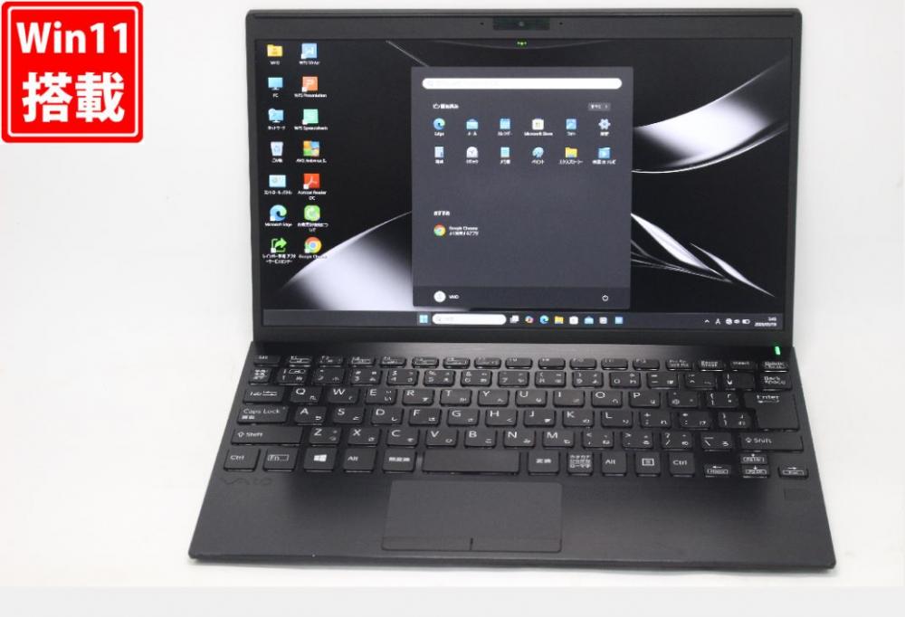 良品 フルHD 12.5型 SONY VAIO Pro PJ VJPJ13C12N Windows11 第10世代 i7-1065G7 16GB NVMe 512GB-SSD カメラ LTE 無線Wi-Fi6 Office付き 中古パソコン 管:1719v
