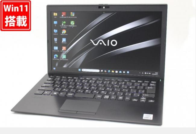 中古良品 フルHD 13.3型 SONY VAIO VJPG13C11N Windows11 第10世代 i5-1035G1 16GB NVMe 256GB-SSD カメラ 無線Wi-Fi6 Office付 中古パソコン 管:0977w