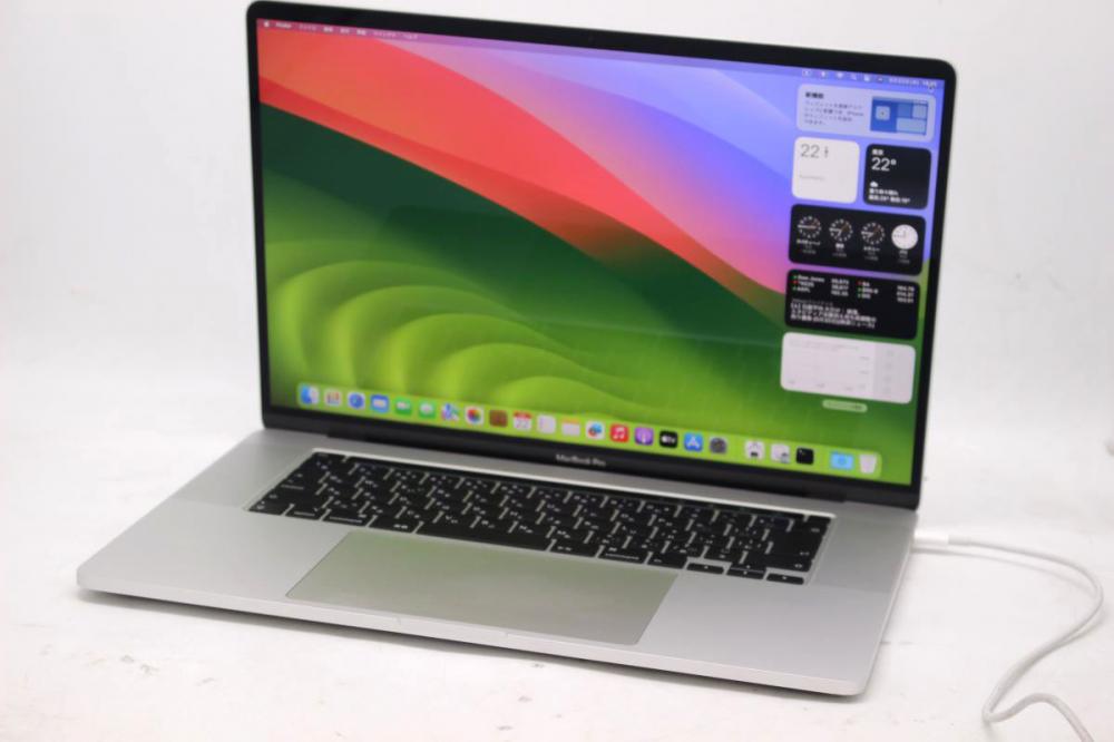 レインボー家電 / ゲーミングPC 充放電回数2回 訳有 2K対応 16型 Apple MacBook Pro A2141 (2019  TouchBar) macOS 14 sonoma(正規Win11追加可) 8コア 九世代 i9-9980HK 64GB NVMe 1TB-SSD  Radeon Pro 5300M