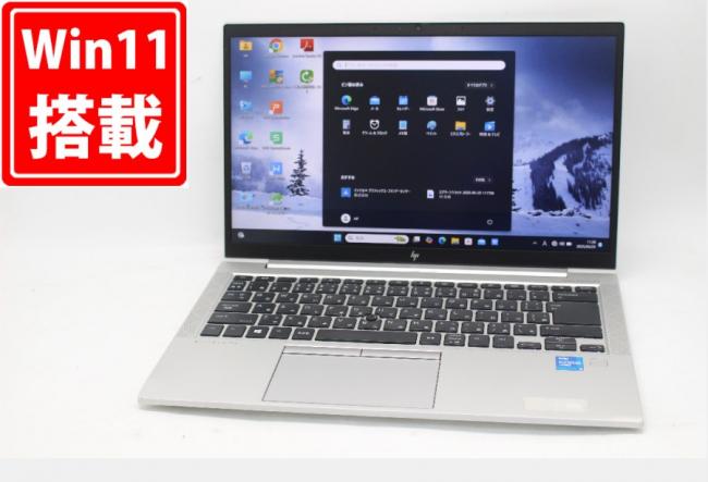 中古 フルHD 14型 HP EliteBook 840 G8 Windows11 第11世代 i5-1145G7 16GB NVMe 256GB-SSD カメラ 無線Wi-Fi6 Office付 中古パソコン 管:1141m