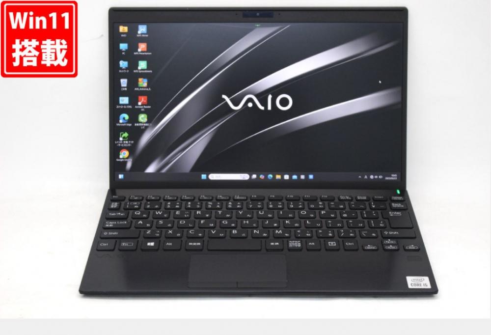 良品 フルHD 12.5型 SONY VAIO VJPJ13C11N Windows11 第10世代 i5-1035G1 8GB NVMe 256GB-SSD カメラ 無線Wi-Fi6 Office付 中古パソコン 管:1047v