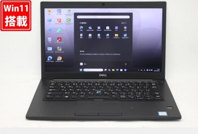 中古良品 フルHD 14型 DELL Latitude 7490 Windows11 八世代 i5-8250U 16GB 512GB-SSD カメラ 無線 Office付 中古パソコン 税無 管:1340v