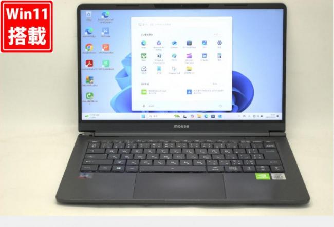 NVMe 新品512GB-SSD 中古 フルHD 14型 MOUSE DAIV 21014N-CML-H Windows11 第10世代 i7-10510U 32GB NVIDIA GeForce MX250 カメラ 無線Wi-Fi6 Office付 中古パソコン 管:1443v