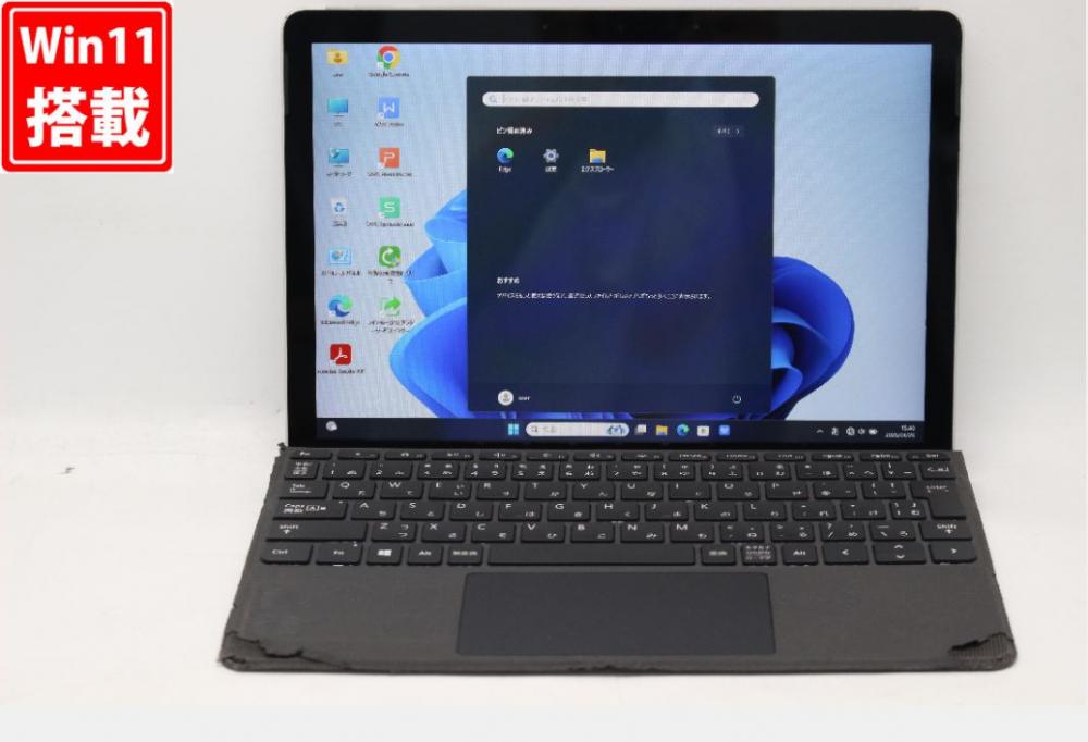 中古良品 フルHD タッチ 10.5型 Microsoft Surface GO 2 Model.1927 Windows11 CoreM8100Y 8GB NVMe 128GB-SSD カメラ LTE 無線Wi-Fi6 Office付 中古パソコン 管:1721v