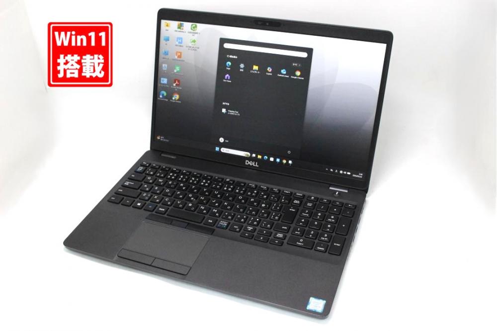 良品 フルHD 15.6型 DELL Latitude 5500 Windows11 第8世代 i5-8265u 8GB NVMe 256GB-SSD カメラ 無線 Office付き 中古パソコン 管:1125s