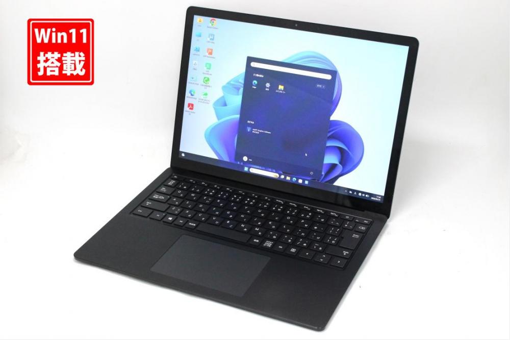 中古 2K液晶 タッチ 13.5型 Microsoft Surface Laptop 4 Windows11 第11世代 i5-1145G7 8GB NVMe 512GB-SSD カメラ 無線Wi-Fi6 Office付き 中古パソコン 管:1723s