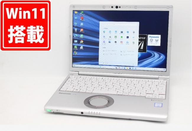 充放電回数51回  良品 フルHD対応WUXGA 12型 Panasonic CF-SV8T Windows11 八世代 i5-8365U 8GB 256GB-SSD カメラ 無線 Office付 中古パソコン  管:1552m