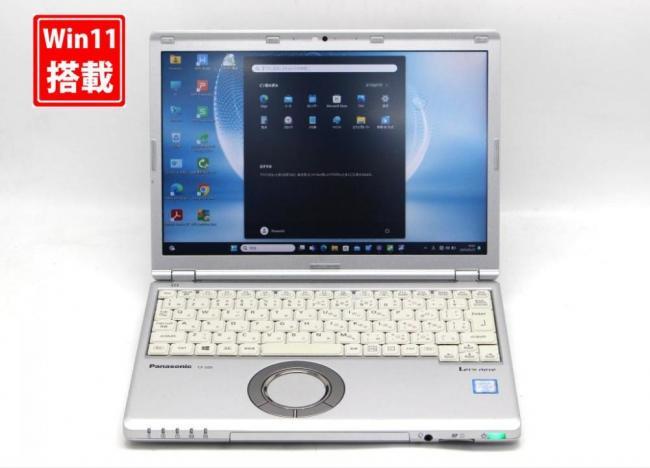 中古 フルHD 12.1型 Panasonic Let's note CF-SZ6Z Windows11 七世代 i7-7600u 16GB 512GB-SSD カメラ 無線 Office付 中古パソコン 管:1011s