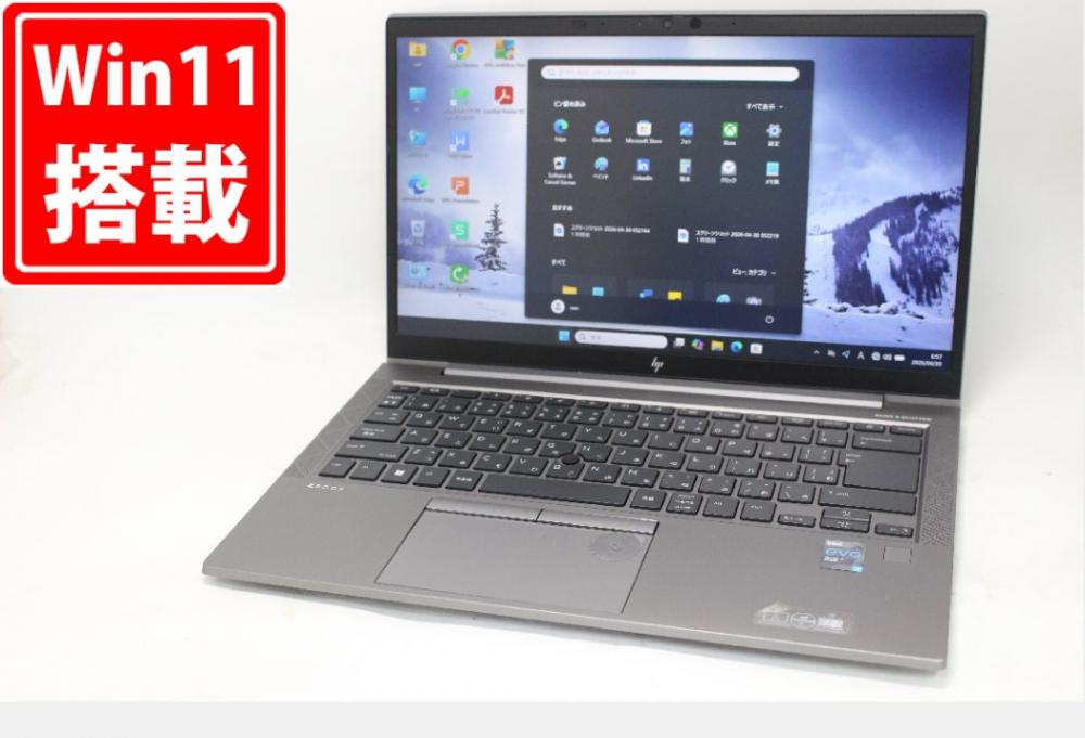 ゲーミングPC 良品 フルHD 14型 HP ZBook Firefly 14 G8 Windows11 第11世代 i7-1165G7 16GB NVMe 512GB-SSD NVIDIA T500 カメラ 無線Wi-Fi6 Office付き 中古パソコン 管:1334m
