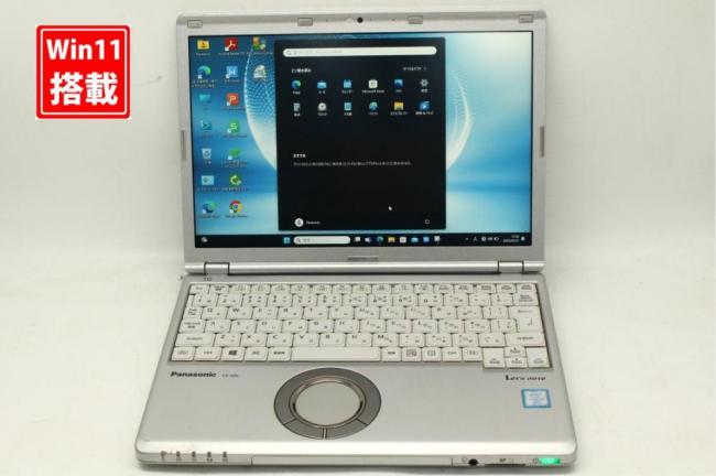 中古良品 フルHD対応WUXGA 12.1型 Panasonic Let's note CF-SZ6Z Windows11 七世代 i7-7600U 16GB 512GB-SSD カメラ 無線 Office付 中古パソコン 管:1720s