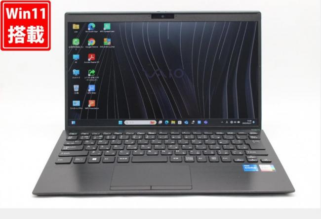 中古良品 フルHD 13.3型 SONY VAIO VJPG218 Windows11 10コア 第12世代 i5-1235U 16GB NVMe 256GB-SSD カメラ 無線Wi-Fi6 Office付 中古パソコン 管:1999w