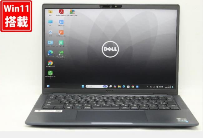 充放電回数18回  良品 フルHD対応WUXGA 13.3型 DELL Latitude 7340 Windows11 10コア 第13世代 i7-1365u 16GB NVMe 512GB-SSD カメラ 無線Wi-Fi6 Office付 中古パソコン 管:1302r