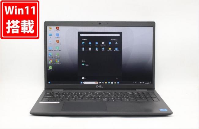 中古 フルHD 15.6型 DELL Latitude 3520 Windows11 第11世代 i5-1145G7 16GB NVMe 256GB-SSD カメラ 無線Wi-Fi6 Office付 中古パソコン 管:1127j