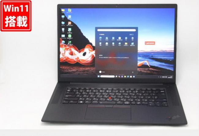 ゲーミングPC 訳有 16型 Lenovo ThinkPad P1 Gen4 Windows11 8コア 第11世代 i7-11800H 32GB NVMe 512GB-SSD NVIDIA RTX A2000 カメラ 無線Wi-Fi6 Office付き 中古パソコン 管:1332v