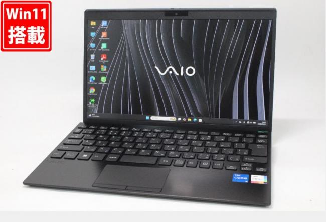中古 フルHD 12.5型 VAIO ProPJ VJPJ22 Windows11 10コア 第12世代 i5-1235U 16GB NVMe 512GB-SSD カメラ 無線Wi-Fi6 Office付き 中古パソコン 管:1508w