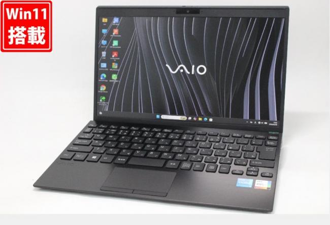 中古 フルHD 12.5型 VAIO ProPJ VJPJ22 Windows11 10コア 第12世代 i5-1235U 16GB NVMe 256GB-SSD カメラ 無線Wi-Fi6 Office付き 中古パソコン 管:1708w
