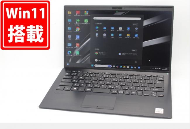 374時間 良品 フルHD 14型 SONY VAIO VJPK13C12N Windows11 第10世代 i5-1035G1 16GB NVMe 256GB-SSD カメラ LTE 無線Wi-Fi6 Office付 中古パソコン 管:1708m