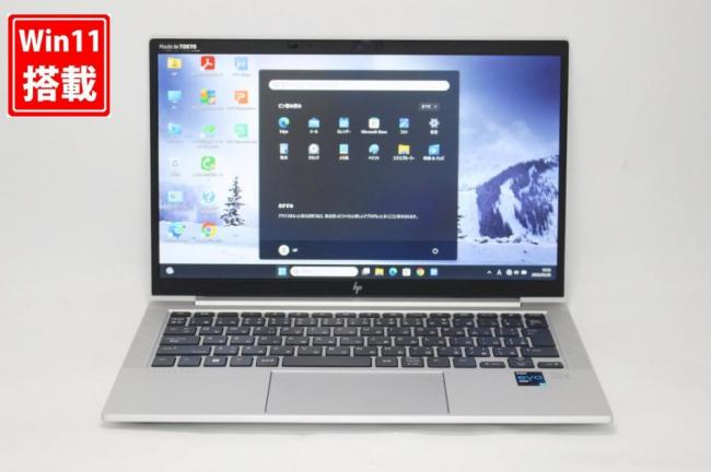 中古 フルHD 13.3型 HP EliteBook 830 G8 Windows11 第11世代 i7-1165G7 16GB NVMe 512GB-SSD カメラ 無線Wi-Fi6 Office付き 中古パソコン 管:1655k